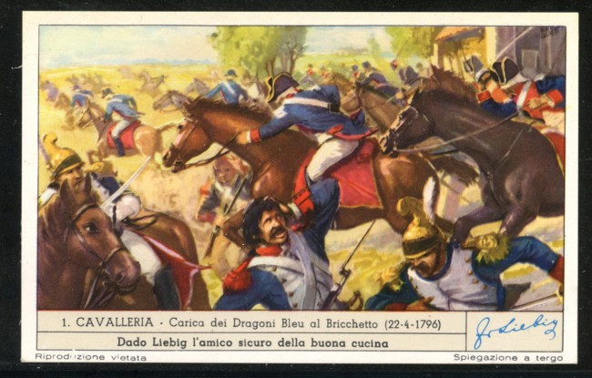 1961 - LIEBIG - LOTTO/18756 - CAVALLERIA