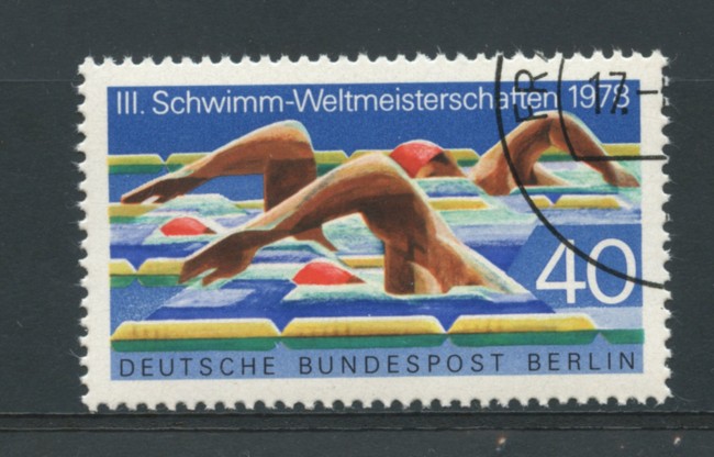 1978 - LOTTO/15616U - BERLINO - CAMPIONATI DI NUOTO - USATO