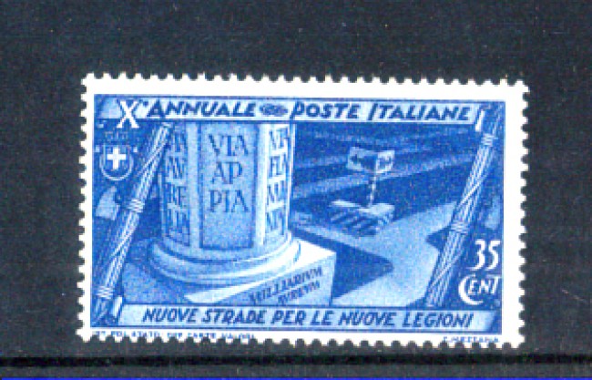 1932 - LOTTO/REG331N - REGNO - 35 CENT. MARCIA SU ROMA - NUOVO