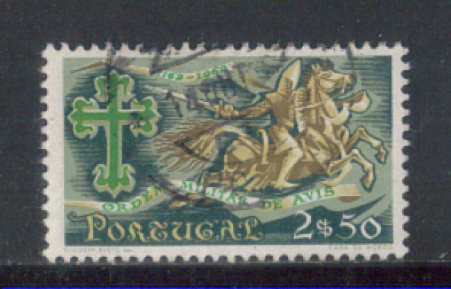 1963 - LOTTO/9792CU - PORTOGALLO - 2,50e. ORDINE MILITARE- USATO