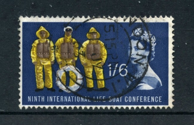 1963 - GRAN BRETAGNA - 1/6 SICUREZZA MARITTIMA - USATO - LOTTO/26306