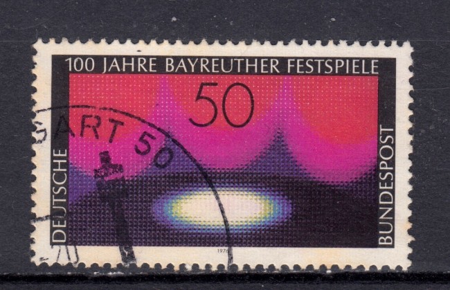 1976 - GERMANIA FEDERALE - FESTIVAL TEATRO BAYEREUTH - USATO - LOTTO/31464U