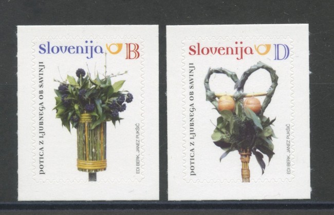 2010 - SLOVENIA - FATTO IN SLOVENIA 2v. - NUOVi - LOTTO/34443