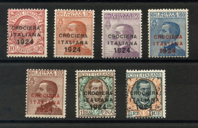 1924 - REGNO D'ITALIA - LOTTO/37942 - CROCIERA ITALIANA 7v. - NUOVI