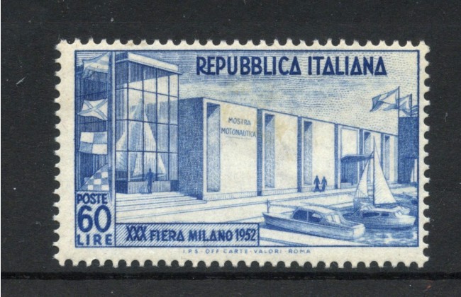 1952 - REPUBBLICA - LOTTO/48530 - 30° FIERA DI MILANO - NUOVO