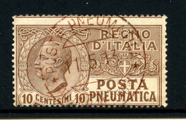 1913 - REGNO - LOTTO/43305 - 10 Cent. POSTA PNEUMATICA - USATO