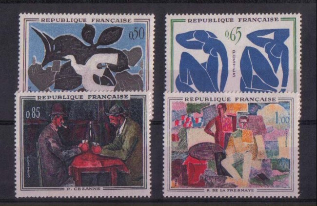 1961 - LOTTO/4535  - FRANCIA - QUADRI