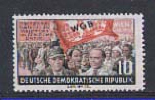1955 - LOTTO/5363 - GERMANIA ORIENTALE - CONFERENZA LAVORO