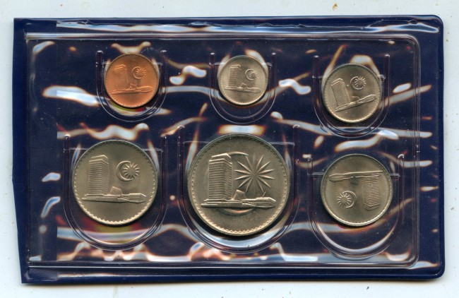 1982/1986 - MALESIA - LOTTO/48572 - SERIE DI 6 MONETE FIOR DI CONIO