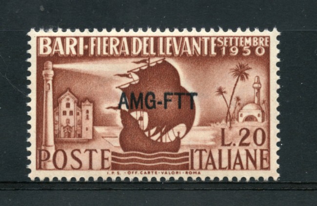 1950 - LOTTO/17963 - TRIESTE A - 20 Lire FIERA DEL LEVANTE - NUOVO