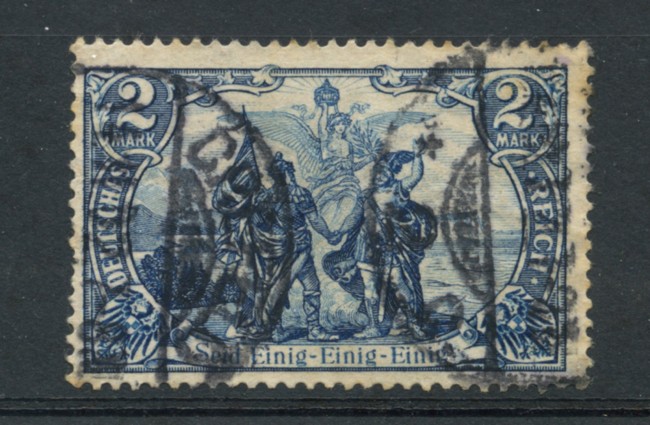 1902 - LOTTO/13086A - GERMANIA - 2 MARCHI AZZURRO - USATO