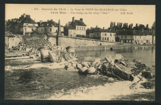 FRANCIA - 1914 - LOTTO/14194 - GUERRE DE 1914 PONT-STE-MAXENCE - NUOVA