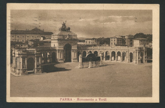 PARMA - LOTTO/16927 - 1927 - MONUMENTO A VERDI