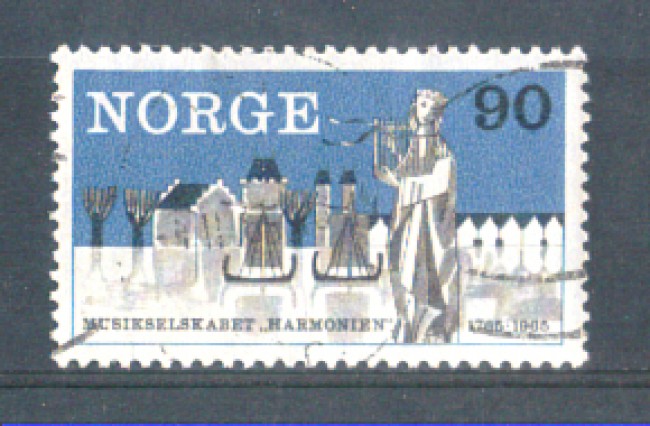 1965 - LOTTO7NORV489U - NORVEGIA - 90 o. HARMONIEN - USATO