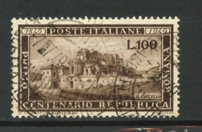 1949 - REPUBBLICA - 100 LIRE REPUBBLICA ROMANA - USATO - LOTTO/30273A