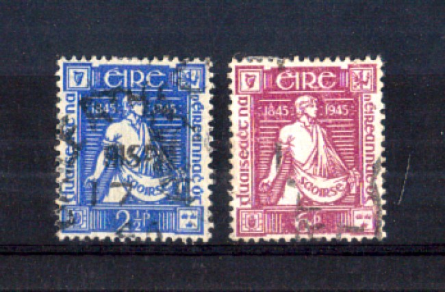 1945 - LOTTO/11270 - IRLANDA - THOMAS DAVIS 2v. - USATI