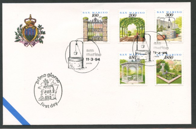 1994 - LOTTO/13488 - SAN MARINO - COSE DI OGNI GIORNO BUSTA FDC