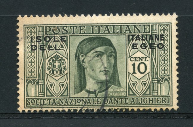 1932 - LOTTO/14068A - EGEO - 10c. DANTE ALIGHIERI - USATO