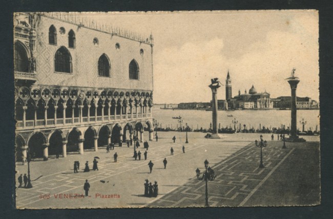 VENEZIA - 1917 - LOTTO/16908 -  LA PIAZZETTA