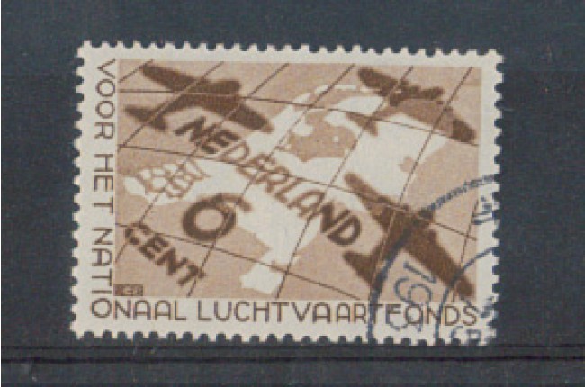 1935 - LOTTO/8677U - OLANDA - PRO FONDI AVIAZIONE - USATO