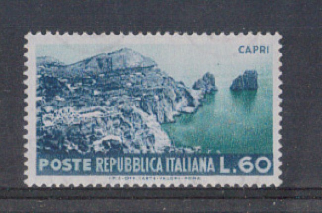1953 - LOTTO/6226 - REPUBBLICA - 60 L. TURISTICA CAPRI