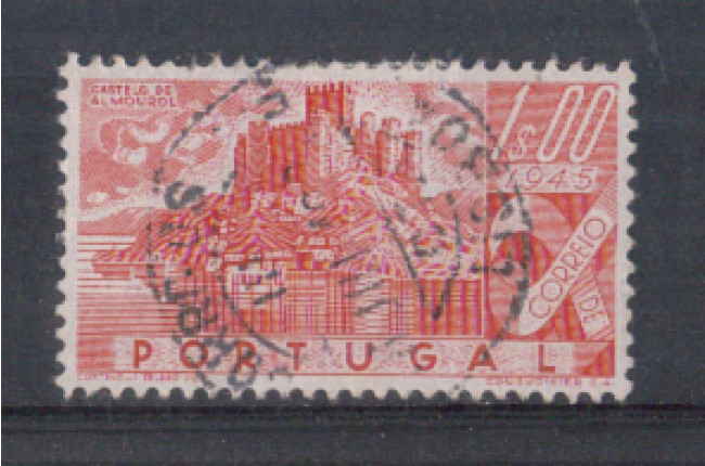 1946 - LOTTO/9720EU - PORTOGALLO - 1e. CASTELLI - USATO