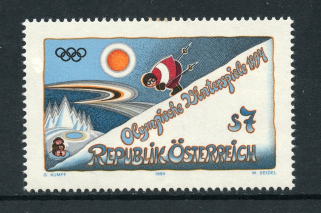 1994 - LOTTO/16449 - AUSTRIA - OLIMPIADI DI LILLEHAMMER - NUOVO