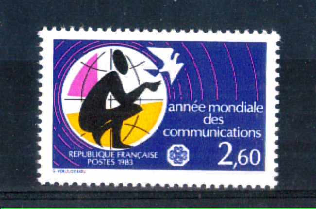 1983 - LOTTO/FRA2268N - FRANCIA - ANNO DELLE COMUNICAZIONI - NUOVO