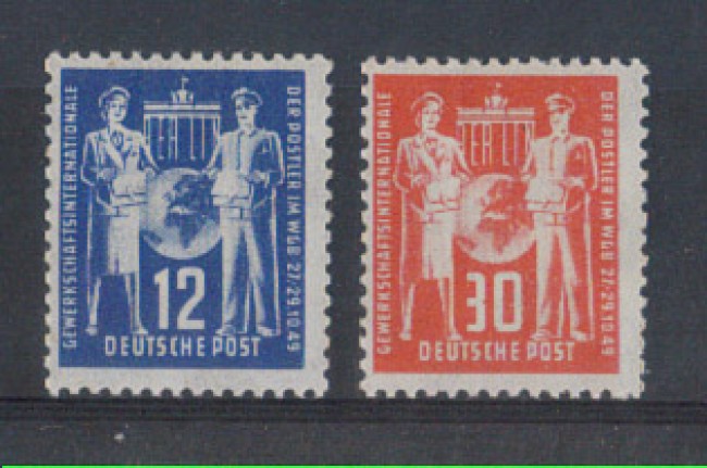 GERMANIA -ZONA SOVIETICA - 1949 - LOTTO/3689 -  CONGRESSO POSTEL