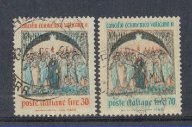 1962 - LOTTO/6408U - REPUBBLICA - CONCILIO ECUMENICO USATI