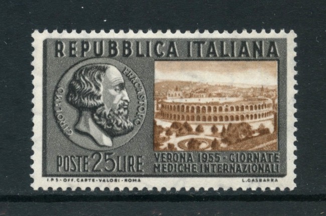 1955 - LOTTO/6285 - REPUBBLICA - 25 L. GIORNATE MEDICHE - NUOVO