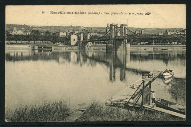 FRANCIA - LOTTO/14198 - NEUVILLE-SUR-SAONE  CARTOLINA NUOVA