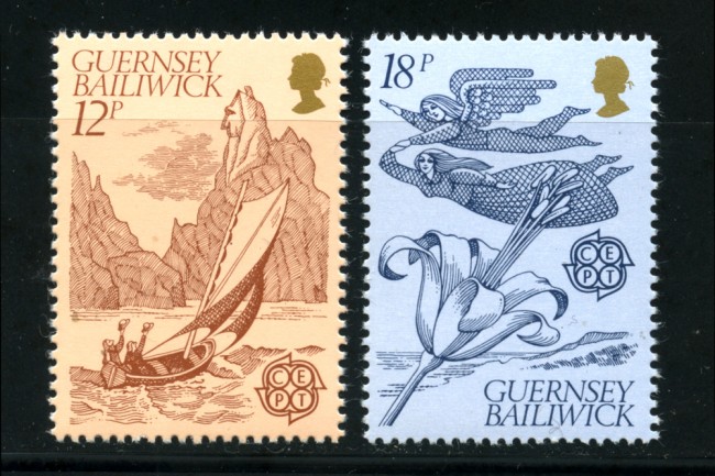 1981 - LOTTO/22113 - GUERNSEY - EUROPA FOLCLORE 2v. - NUOVI