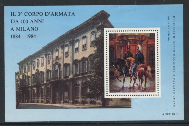 1984 - FOGLIETTO ANFE - 3° CORPO D'ARMATA N° 8410 - NUOVO - LOTTO/28627