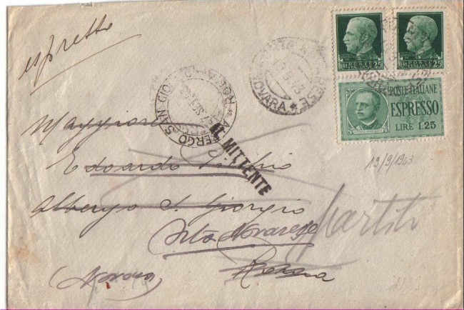 1943 - LBF/919 -  ORTA NOVARESE - NOVARA