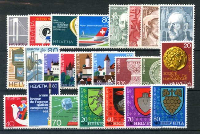 1979 - LOTTO/23638 - ANNATA COMPLETA 24v. - NUOVI