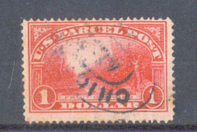 1912 - LBF/2964 - STATI UNITI - PACCHI POSTALI 1 DOLLARO - USATO