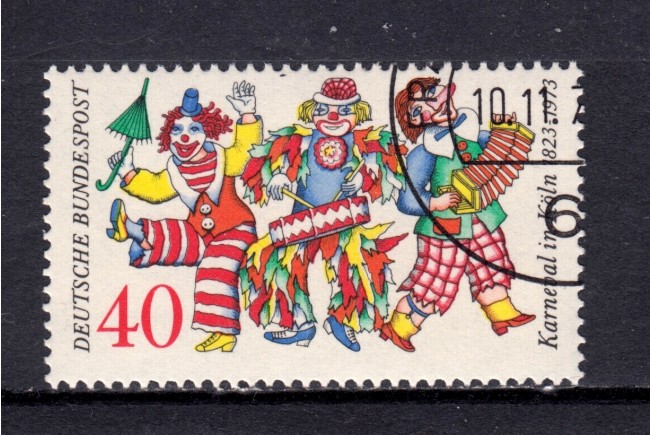 1972 - GERMANIA FEDERALE - CARNEVALE DI COLONIA - USATO - LOTTO/31527U