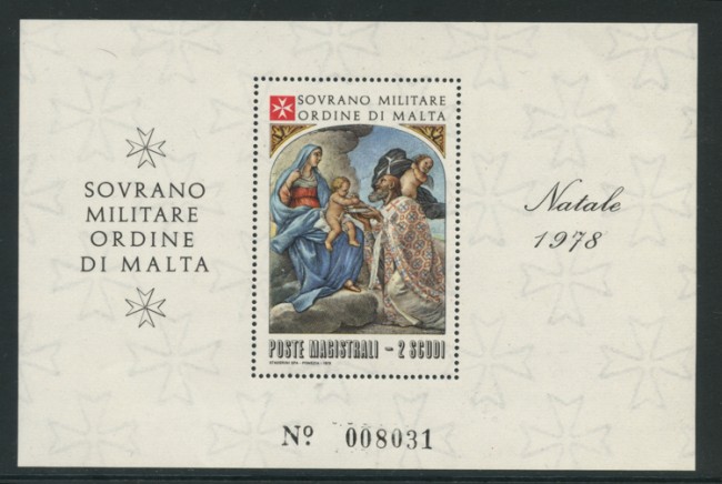 1978 - LOTTO/13505 - SMOM - NATALE FOGLIETTO NUOVO