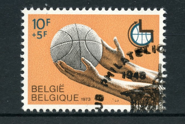 1973 - LOTTO/24517 - BELGIO - PALLACANESTRO PER DISABILI 1v. - USATO