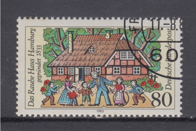 1983 - GERMANIA FEDERALE - FONDAZIONE RAUHE HAUS - USATO - LOTTO31375U