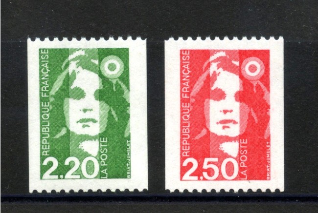 1991 - FRANCIA - LOTTO/FRA2709 -  MARIANNA DA ROTOLI 2v. NUOVI