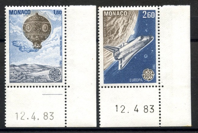 1983 - MONACO - LOTTO/41339 - EUROPA 2v. - NUOVI
