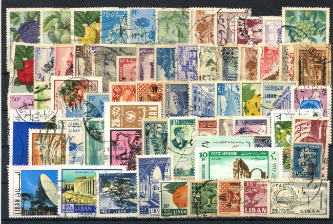 LIBANO  - LOTTO/48341 - COLLEZIONE 60 DIFFERENTI
