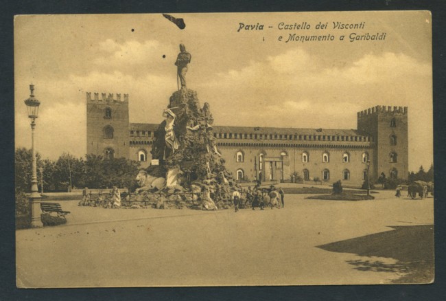 PAVIA - LOTTO/16894 - 1913  CASTELLO DEI VISCONTI