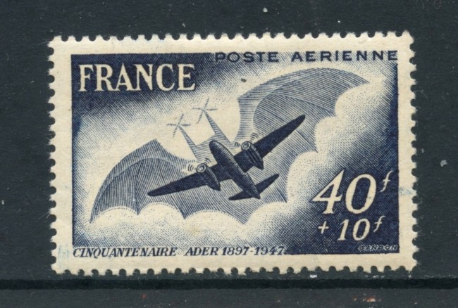 1948 - FRANCIA - POSTA AEREA VOLO ADER - LING. - LOTTO/28517