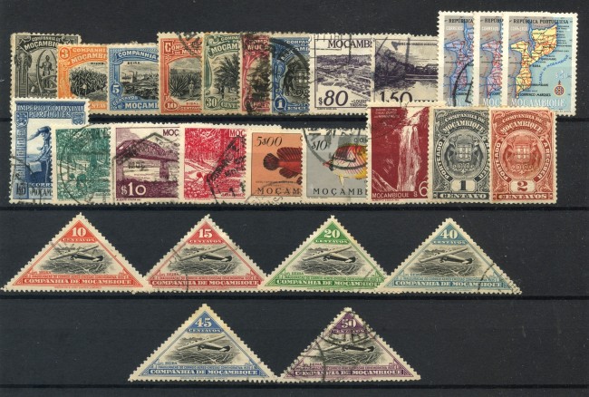 1892/30 - MOZAMBICO - LOTTO/38161 - 27 FRANCOBOLLI DIFFERENTI