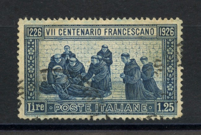 1926 - REGNO - LOTTO/48324 - 1,25 LIRE SAN FRANCESCO  - USATO