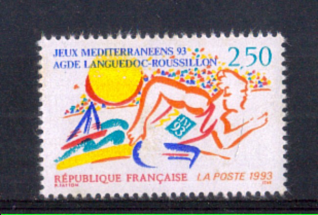 1993 - LOTTO/FRA2787 - FRANCIA - GIOCHI DEL MEDITERRANEO 1v. NUOVO