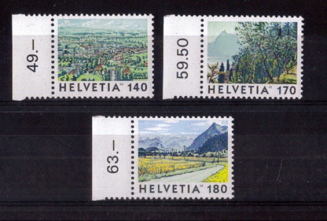 1998 - LOTTO/SVI1585CPN - SVIZZERA - IMMAGINI DELLA SVIZZERA 3v. - NUOVI